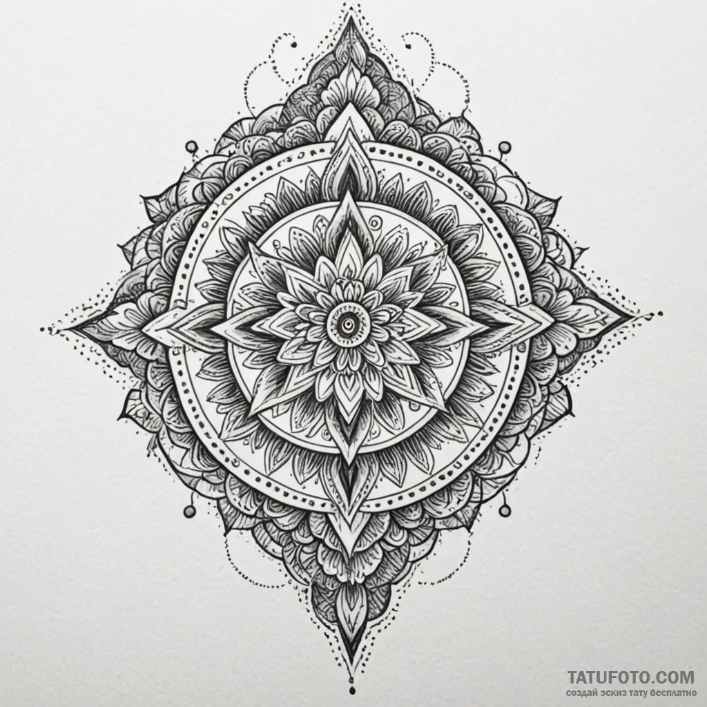 Amazon, ink illustration for tattoo, on a cle... - эскиз тату (№1749981795_0, 15.06.2025 10:03) — Tatufoto.com