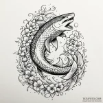 Hammerhead shark, concept art for tattoo, ire… — эскиз тату (№1749992171_0, 15.06.2025 12:56) — Tatufoto.com
