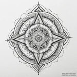 Fire, tattoo sketch design, muted color palet… — эскиз тату (№1749996553_0, 15.06.2025 14:09) — Tatufoto.com