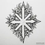 The anarchy symbol (is there, but can be styl… — эскиз тату (№1749998204_0, 15.06.2025 14:36) — Tatufoto.com