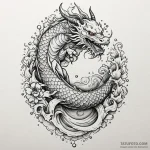 Corroded mirror hiding spirit, artistic tatto… — эскиз тату (№1749998897_0, 15.06.2025 14:48) — Tatufoto.com
