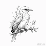 Bird — эскиз тату (№1749999324_0, 15.06.2025 14:55) — Tatufoto.com