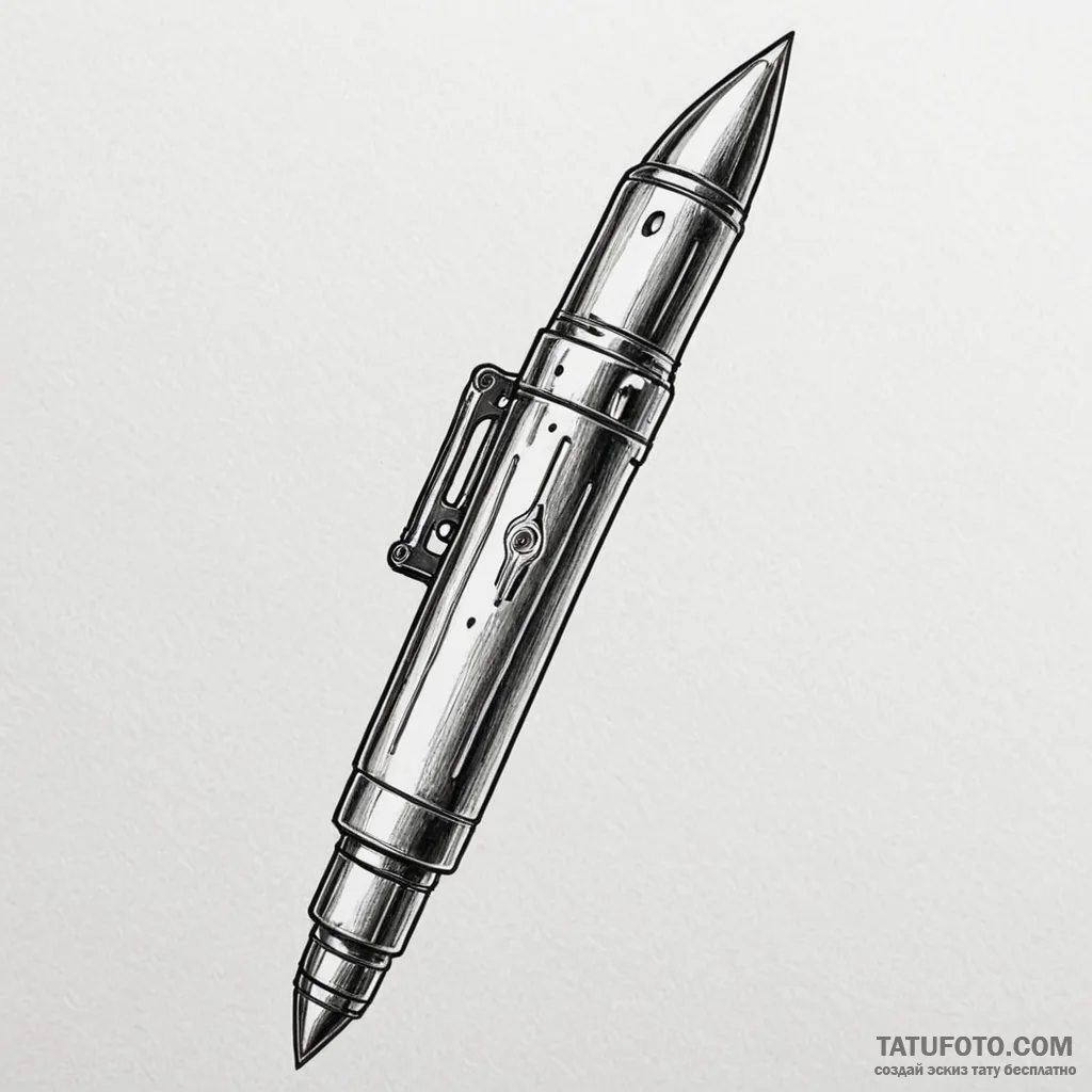 Bullet - эскиз тату (№1750001908_0, 15.06.2025 15:38) — Tatufoto.com