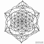 Flower of life — эскиз тату (№1750006531_0, 15.06.2025 16:55) — Tatufoto.com