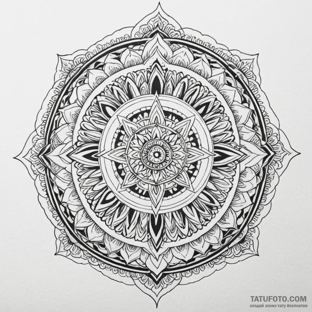 F, concept art for tattoo, highly detailed, i... - эскиз тату (№1750025325_0, 15.06.2025 22:08) — Tatufoto.com