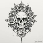 Mirror key beneath spectral storm, ink illust… — эскиз тату (№1750026180_0, 15.06.2025 22:23) — Tatufoto.com