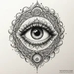 Vortex eye spiraling in darkness, tattoo sket… — эскиз тату (№1750029210_0, 15.06.2025 23:13) — Tatufoto.com