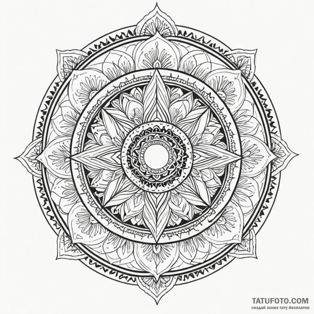 Lunar eclipse bleeding into void, tattoo draw... - эскиз тату (№1750046249_0, 16.06.2025 03:57) — Tatufoto.com