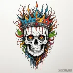 Hallowed blade crowned in roots, concept art… — эскиз тату (№1750046898_0, 16.06.2025 04:08) — Tatufoto.com