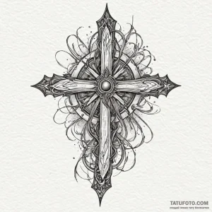 Rift-bound blade through shattered veil, tatt... - эскиз тату (№1750047159_0, 16.06.2025 04:12) — Tatufoto.com