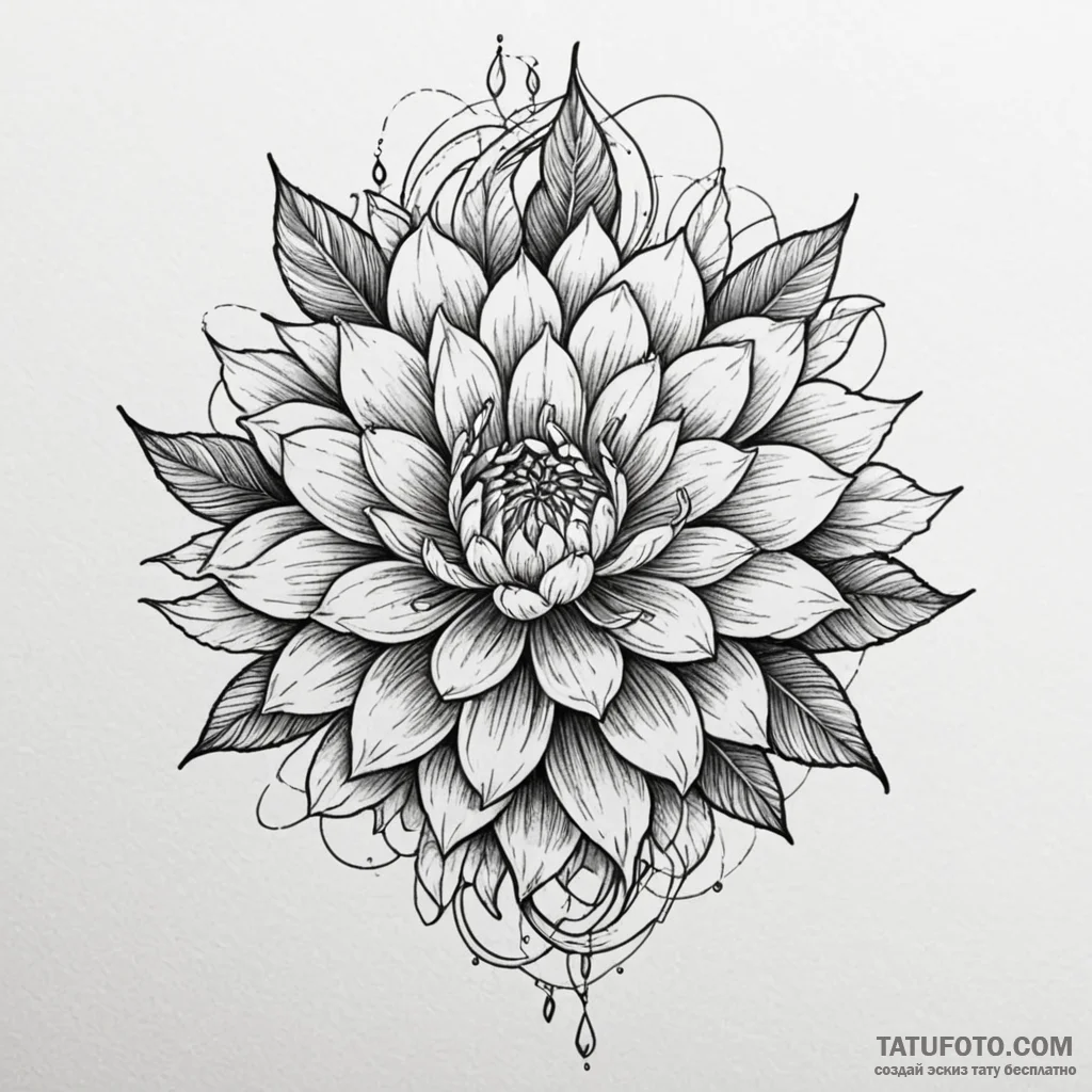 G, ink illustration for tattoo, professional... - эскиз тату (№1750047877_0, 16.06.2025 04:24) — Tatufoto.com