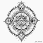Sandglass frozen in bone cage, concept art fo… — эскиз тату (№1750049769_0, 16.06.2025 04:56) — Tatufoto.com