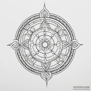 Bone serpent fused with blade, tattoo drawing... - эскиз тату (№1750051665_0, 16.06.2025 05:27) — Tatufoto.com