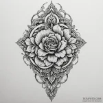 Dullahan, tattoo sketch design, on a clean wh… — эскиз тату (№1750053381_0, 16.06.2025 05:56) — Tatufoto.com