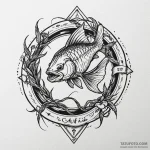 Catfish, tattoo flash sheet design, black and… — эскиз тату (№1750054367_0, 16.06.2025 06:12) — Tatufoto.com