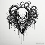Venom blade dripping spectral poison, tattoo… — эскиз тату (№1750055223_0, 16.06.2025 06:27) — Tatufoto.com