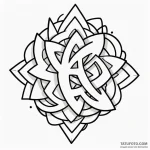 Happiness (symbol), tattoo drawing outline, m… — эскиз тату (№1750055879_0, 16.06.2025 06:37) — Tatufoto.com