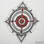 Kamon emblem split in stone, tattoo sketch de… — эскиз тату (№1750056812_0, 16.06.2025 06:53) — Tatufoto.com