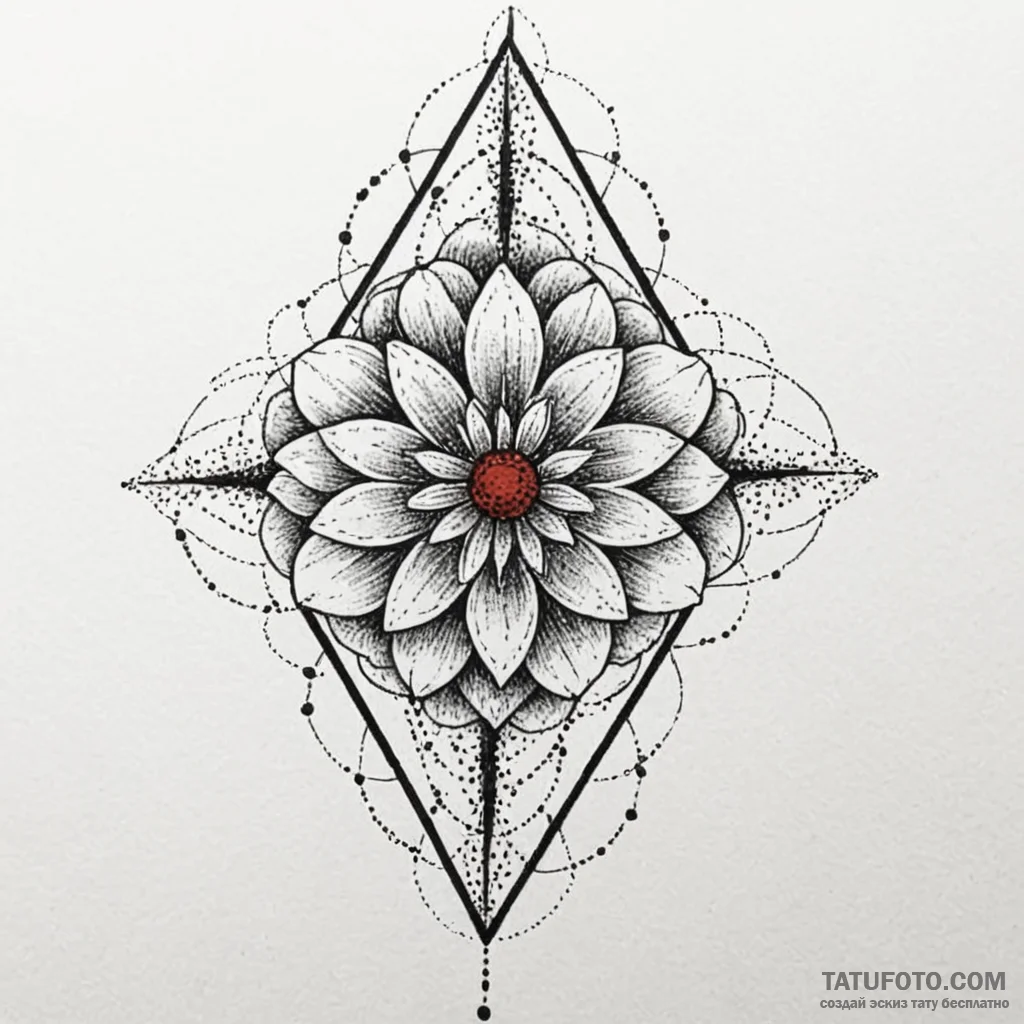 T, artistic tattoo sketch, black and red ink,... - эскиз тату (№1750079409_0, 16.06.2025 13:10) — Tatufoto.com