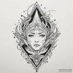 Krater filled with starry liquid, concept art… — эскиз тату (№1750082313_0, 16.06.2025 13:58) — Tatufoto.com