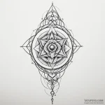 Sacred geometry sleeve — эскиз тату (№1750083141_0, 16.06.2025 14:12) — Tatufoto.com