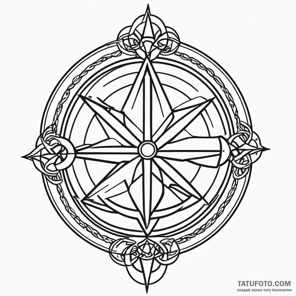 Order sigil glowing in darkness, artistic tat... - эскиз тату (№1750085999_0, 16.06.2025 14:59) — Tatufoto.com