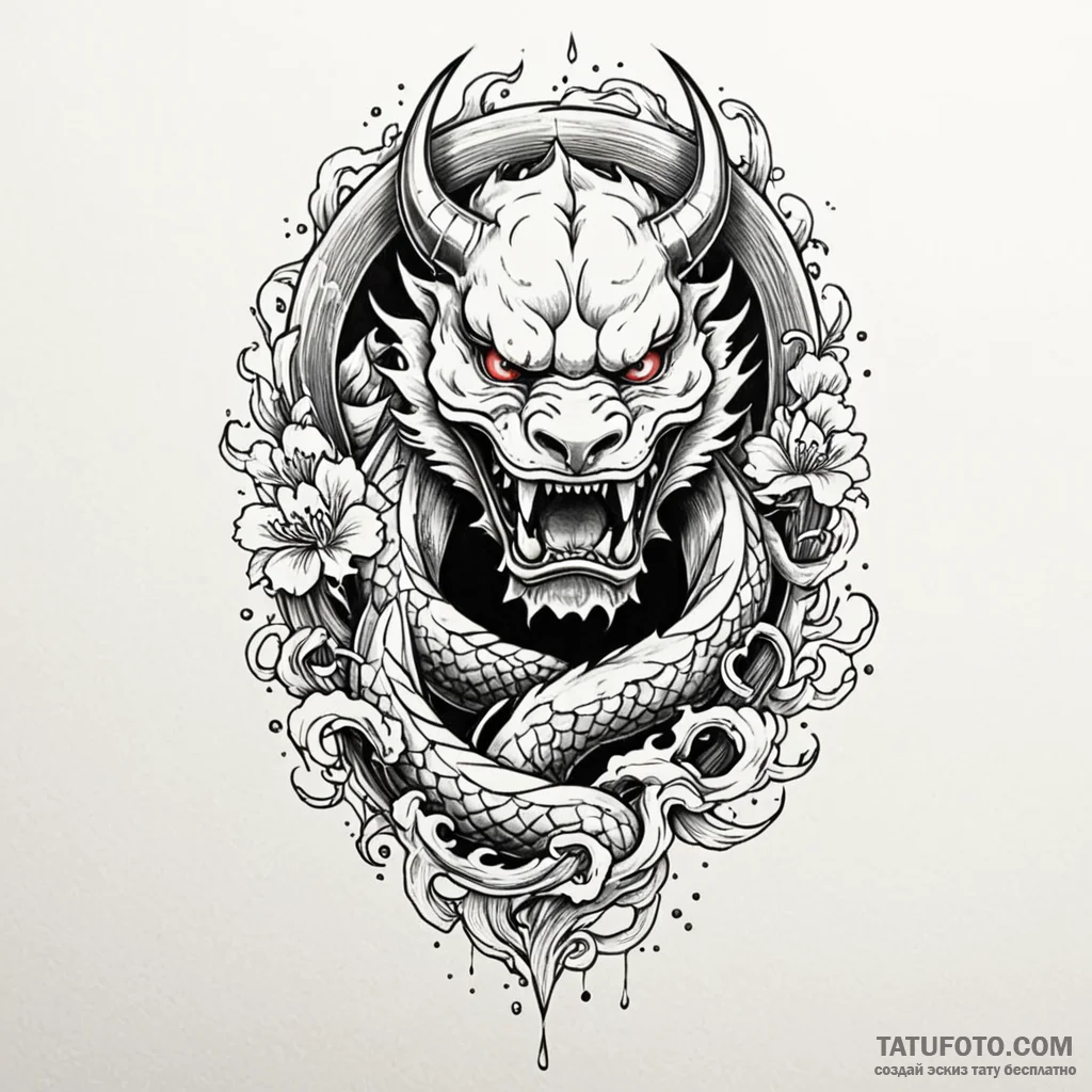 Crestfallen gargoyle weeping stone tears, tat... - эскиз тату (№1750086576_0, 16.06.2025 15:09) — Tatufoto.com