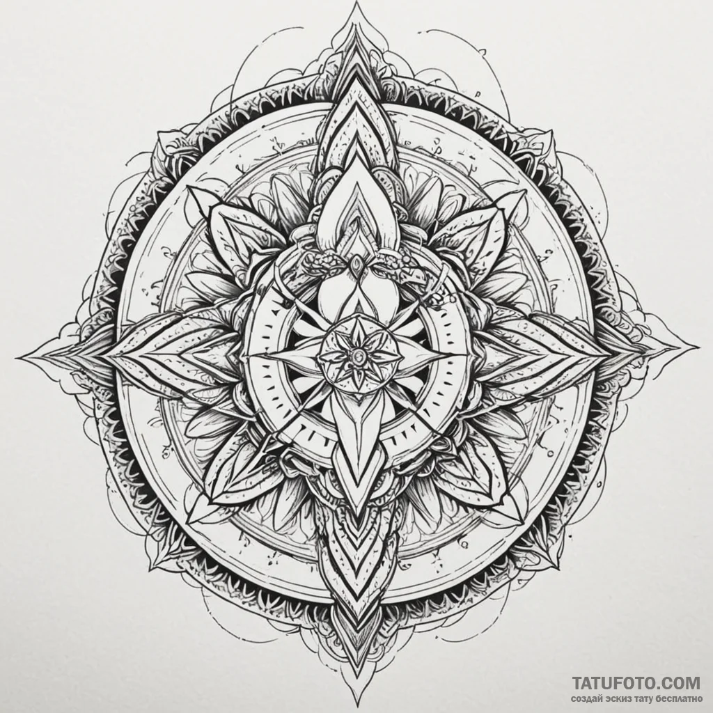 Angel and demon, ink illustration for tattoo,... - эскиз тату (№1750093158_0, 16.06.2025 16:59) — Tatufoto.com