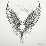 Vortex wings tearing through veil, tattoo lin… — эскиз тату (№1750093925_0, 16.06.2025 17:12) — Tatufoto.com