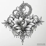Niche in a wall holding a single, significant… — эскиз тату (№1750094960_0, 16.06.2025 17:29) — Tatufoto.com