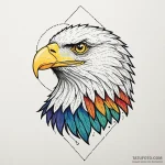 Eagle, tattoo drawing outline, vibrant colors… — эскиз тату (№1750096550_0, 16.06.2025 17:55) — Tatufoto.com