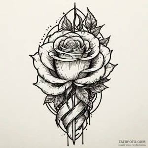 Iron gauntlet clutching rose, tattoo flash sh... - эскиз тату (№1750101330_0, 16.06.2025 19:15) — Tatufoto.com