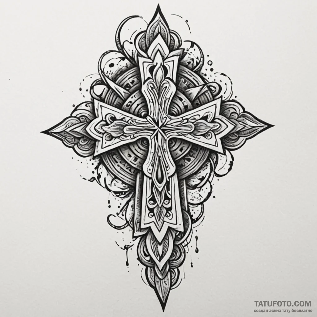 S, ink illustration for tattoo, new school ta... - эскиз тату (№1750103870_0, 16.06.2025 19:57) — Tatufoto.com