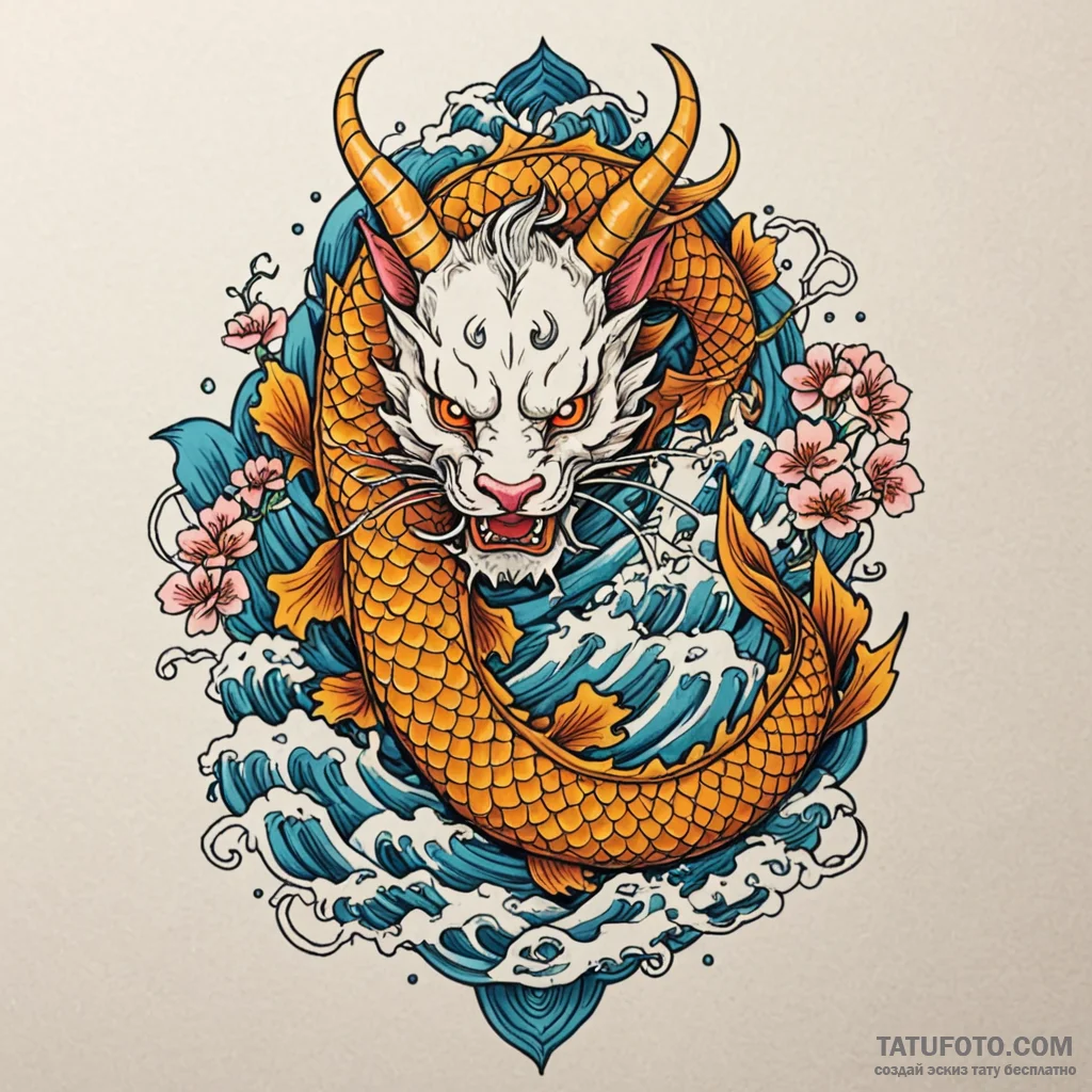 Horned relic crowned in roots, tattoo drawing... - эскиз тату (№1750103935_0, 16.06.2025 19:58) — Tatufoto.com