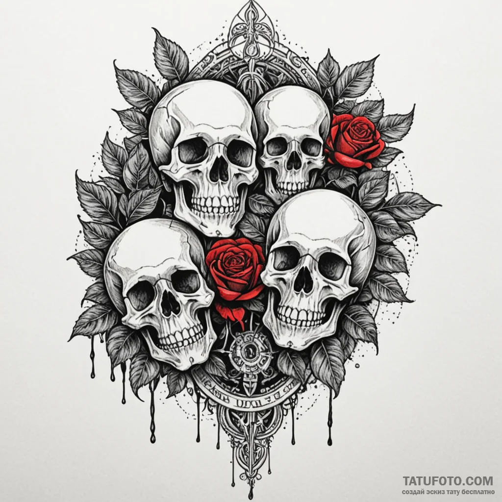 Jungle temple consumed by roots, ink illustra... - эскиз тату (№1750106668_0, 16.06.2025 20:44) — Tatufoto.com