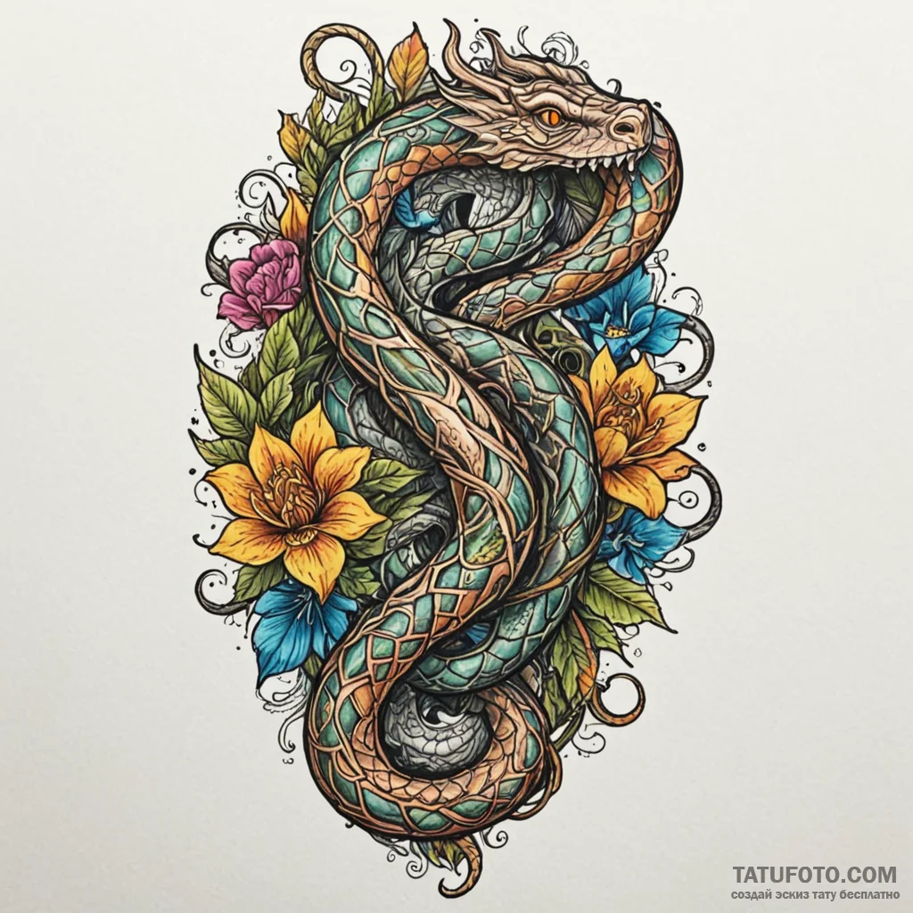 Locked gauntlet holding serpent, concept art... - эскиз тату (№1750107688_0, 16.06.2025 21:01) — Tatufoto.com