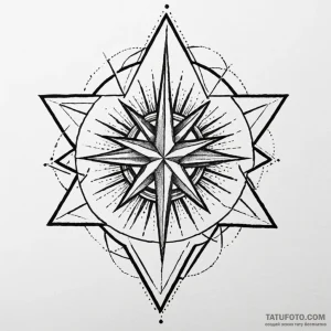 Zenith star at the highest point in the night... - эскиз тату (№1750158050_0, 17.06.2025 11:00) — Tatufoto.com