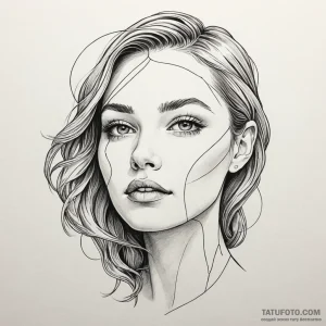 Black mirror swallowing light, ink illustrati... - эскиз тату (№1750169928_0, 17.06.2025 14:18) — Tatufoto.com