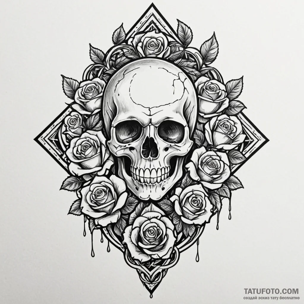 Ashen mirror reflecting void, tattoo line art... - эскиз тату (№1750171580_0, 17.06.2025 14:46) — Tatufoto.com