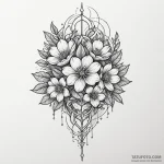 Night bloom devouring relic, tattoo sketch de… — эскиз тату (№1750174248_0, 17.06.2025 15:30) — Tatufoto.com