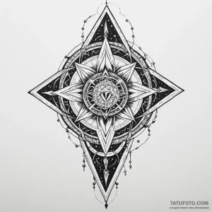 Graven blade devouring starlight, tattoo flas... - эскиз тату (№1750175207_0, 17.06.2025 15:46) — Tatufoto.com