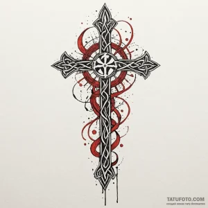 Bone relic pulsing with runes, ink illustrati... - эскиз тату (№1750178152_0, 17.06.2025 16:35) — Tatufoto.com