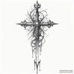 Arcane sword dripping with magic, concept art… — эскиз тату (№1750178861_0, 17.06.2025 16:47) — Tatufoto.com