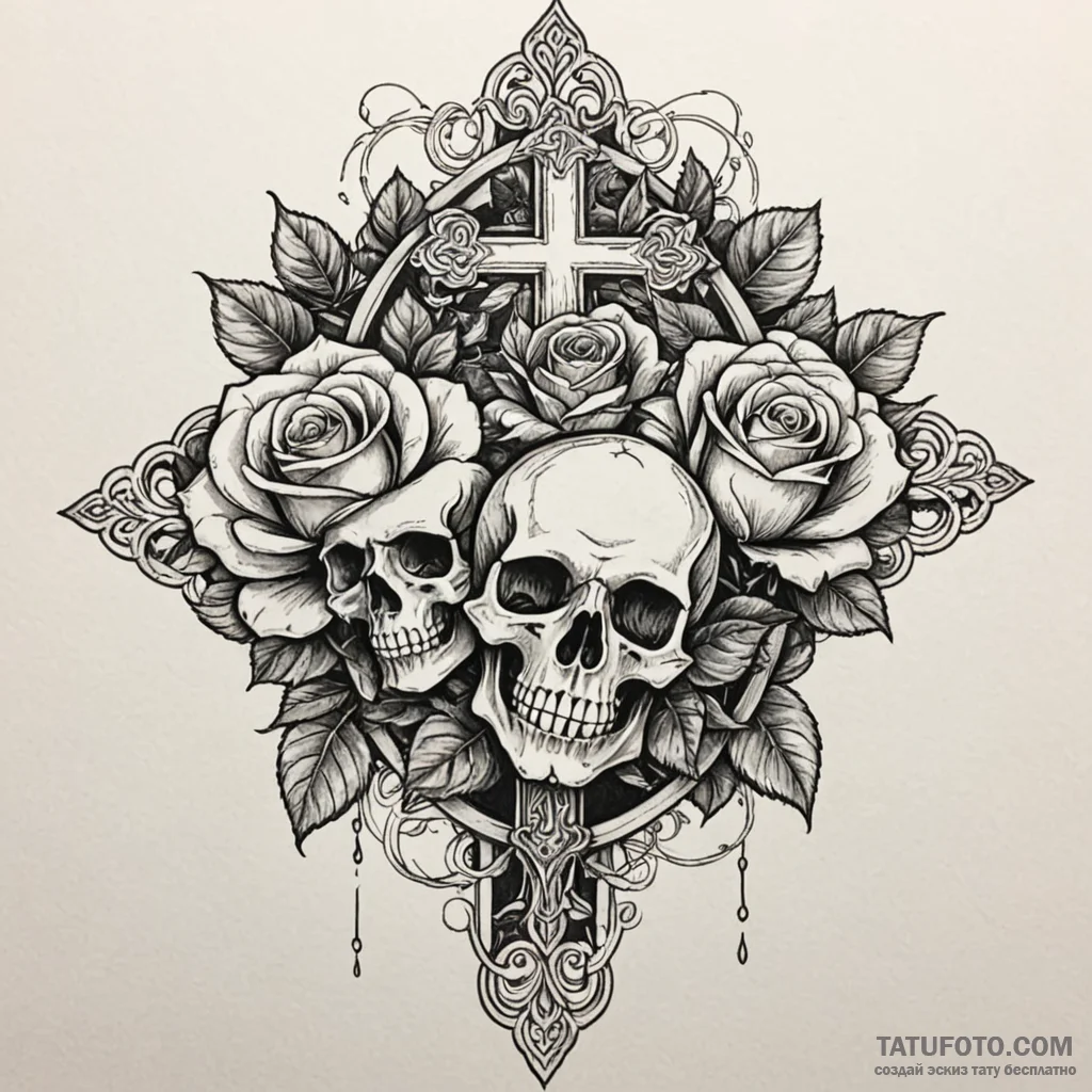 Old rose beneath iron lattice, tattoo line ar... - эскиз тату (№1750183468_0, 17.06.2025 18:04) — Tatufoto.com