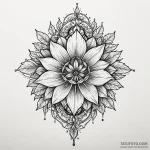 F, tattoo flash sheet design, realistic black… — эскиз тату (№1750188988_0, 17.06.2025 19:36) — Tatufoto.com
