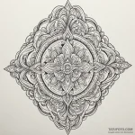 J, tattoo drawing outline, clear image, sharp… — эскиз тату (№1750197807_0, 17.06.2025 22:03) — Tatufoto.com