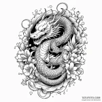Volume knob turned up to 11, tattoo flash she… — эскиз тату (№1750205981_0, 18.06.2025 00:19) — Tatufoto.com