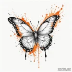 Angelic butterfly on blade tip, concept art f… — эскиз тату (№1750207922_0, 18.06.2025 00:52) — Tatufoto.com