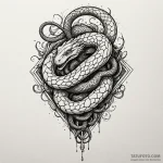 Hidden serpent through spectral storm, tattoo… — эскиз тату (№1750210491_0, 18.06.2025 01:34) — Tatufoto.com