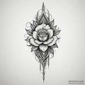 Etched blade bleeding light, concept art for... - эскиз тату (№1750220507_0, 18.06.2025 04:21) — Tatufoto.com